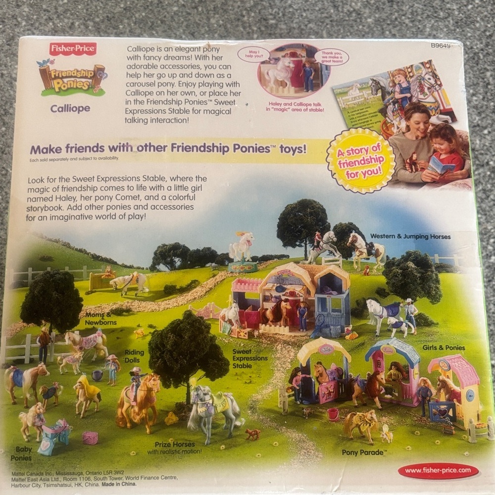 Fisher-Price Friendship Ponies - White and Pink - Picture 2 of 2